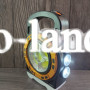 LED лампа HB-6678 фонарь аккумуляторный диодный фонарик на солнечной батареи, прожектор